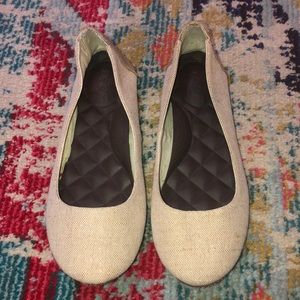 Reef Tan Shimmer Flats